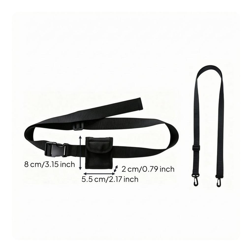 Portable Equipment Carrying Pouch Compact Safeguarding with Storage Compartments