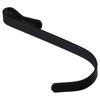 5pcs 6*2cm Sn ap-On Hooks Stainless Steel Small Hook Shelf Flat Card Hook  Living Room