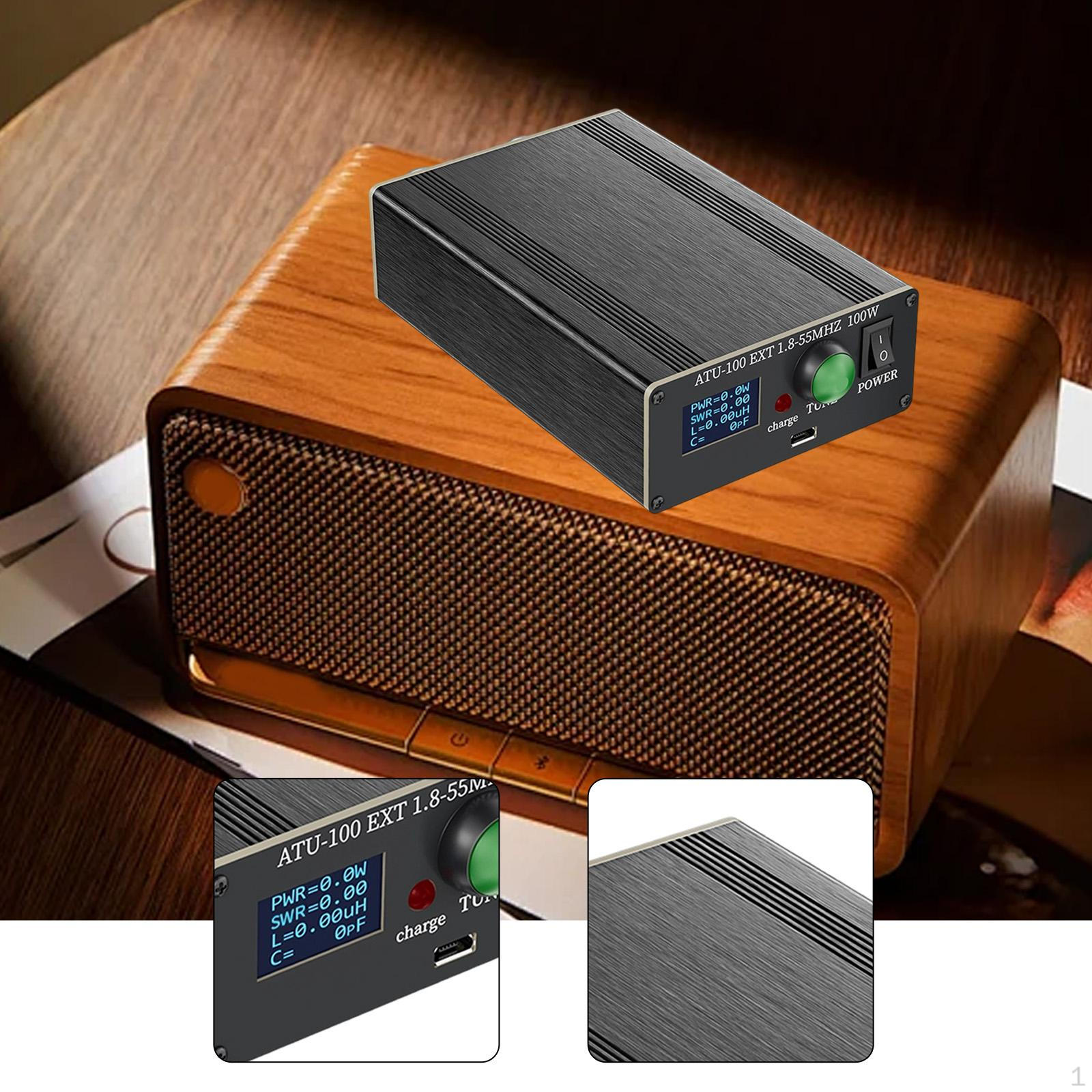 

Automatic Antenna Tuner High Performance Compact Aluminum Alloy Atu-100 Pro