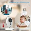 VB605 2.4 Inch Wireless Video Baby Monitor Color Camera Intercom Night Vision Temperature Monitoring Baby Nanny  Network-free