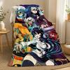Skullgirls Game Throw 240g Flannel Blanket, Suitable for Sofas, Beds, Offices,  Exquisite Gift Blankets