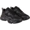Shoetopia Women's Block Heel Sneakers Black (3 UK)