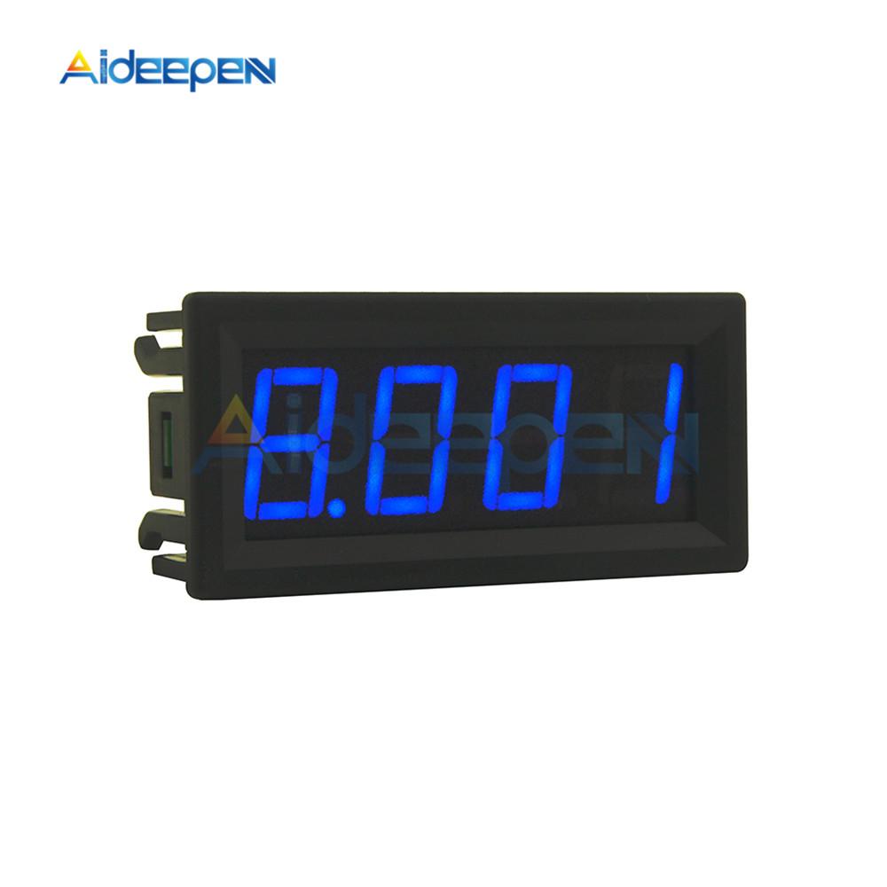 0-10A 0.56 inch LED Digital Ammeter Current Panel Meter Gauge 4 Bit Current Instrument Tool Car Motocycle Ammeter Monitor Red