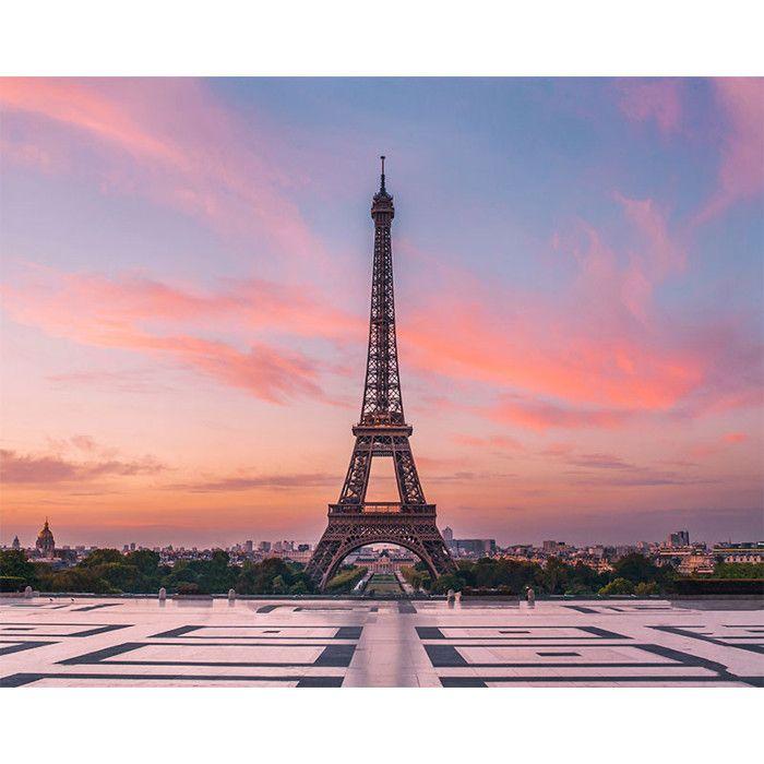 Diamond Painting Kit - Eiffel Tower Model - Paris - City - 40x50cm