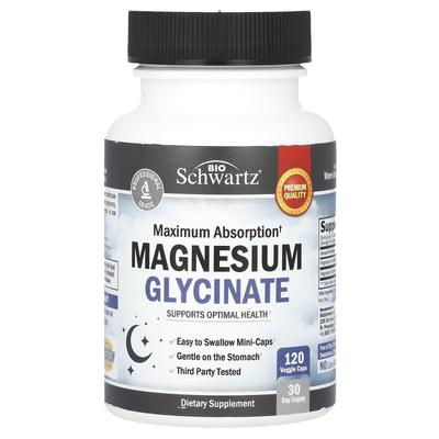 Magnesio Glicinato Massimo Assorbimento, 120 Capsule Vegetali