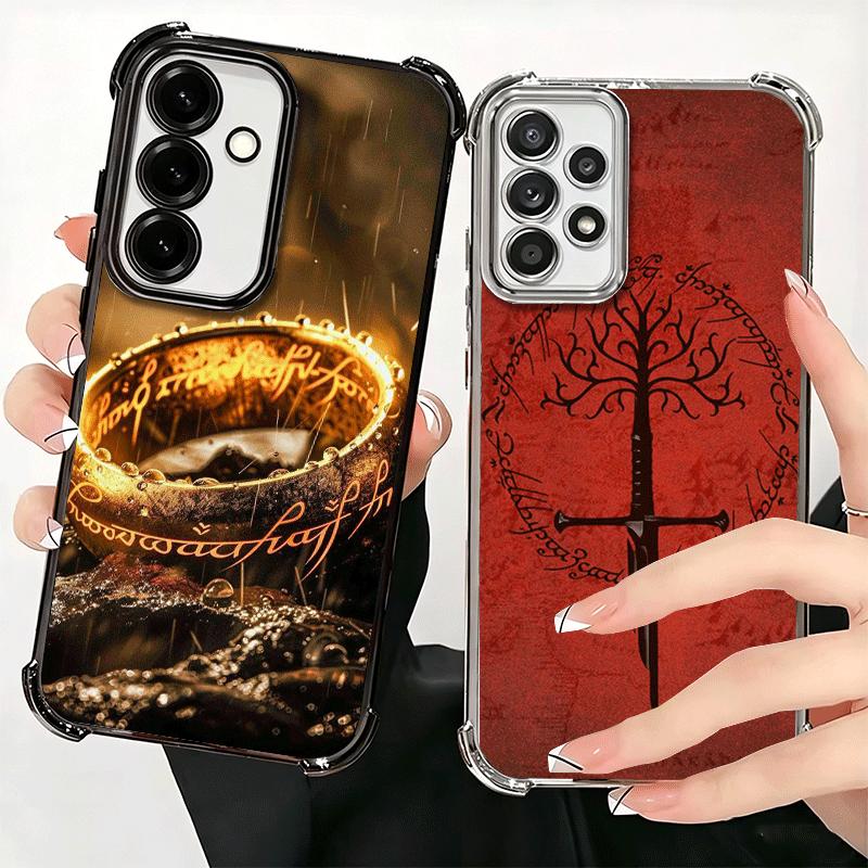 The L-Lord of The R-Rings Soft Phone Case For Samsung A17 A27 A07 A37 A57 A16 A56 A15 A55 A14 A54 A13 A53 A26 A36 A25 A35 A24 A3