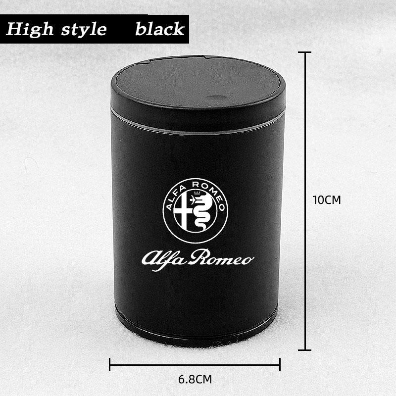 Car Cigarette Ashtray With Lid Portable Vehicle Ashtray Holder For Alfa Romeo giulia stelvio giulietta 159 147 156 Accessories