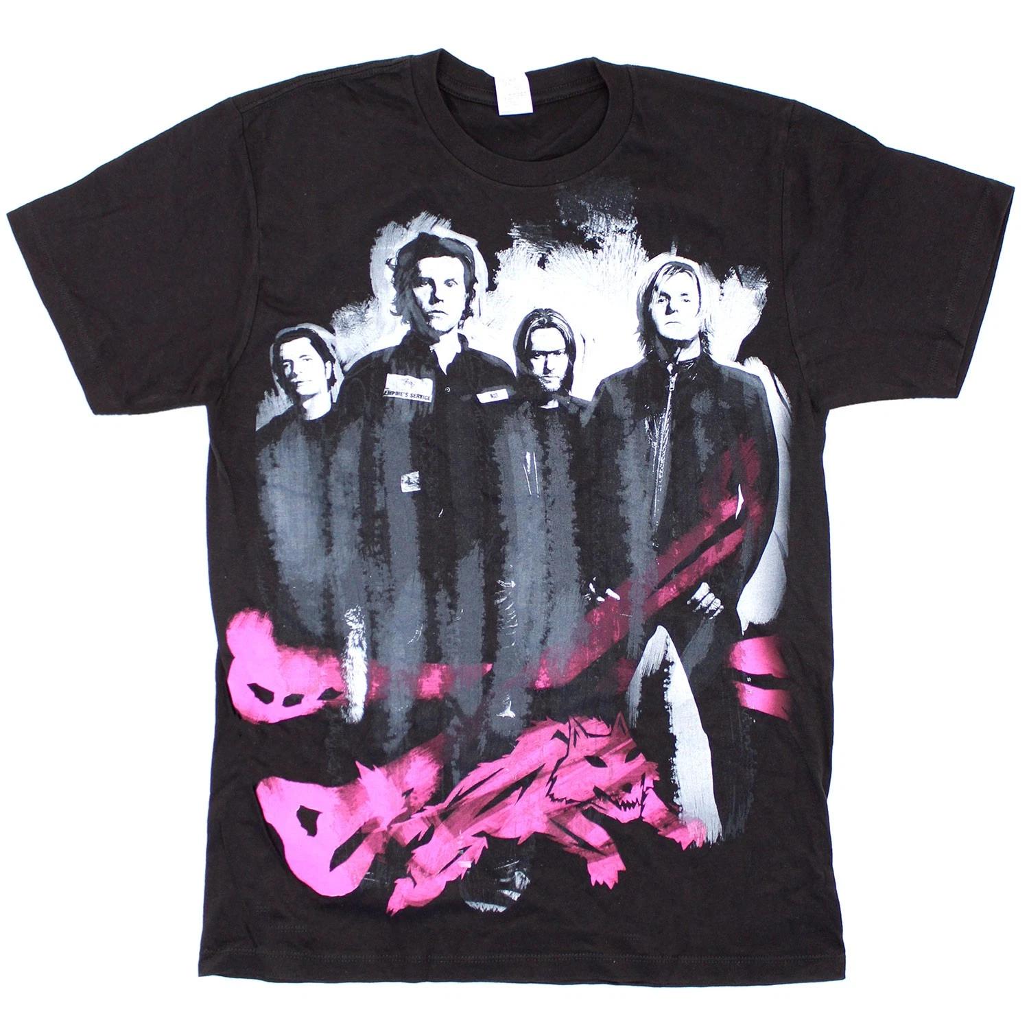 Men s Cult Band Shot Tour Tee T-shirt Small Black XXL