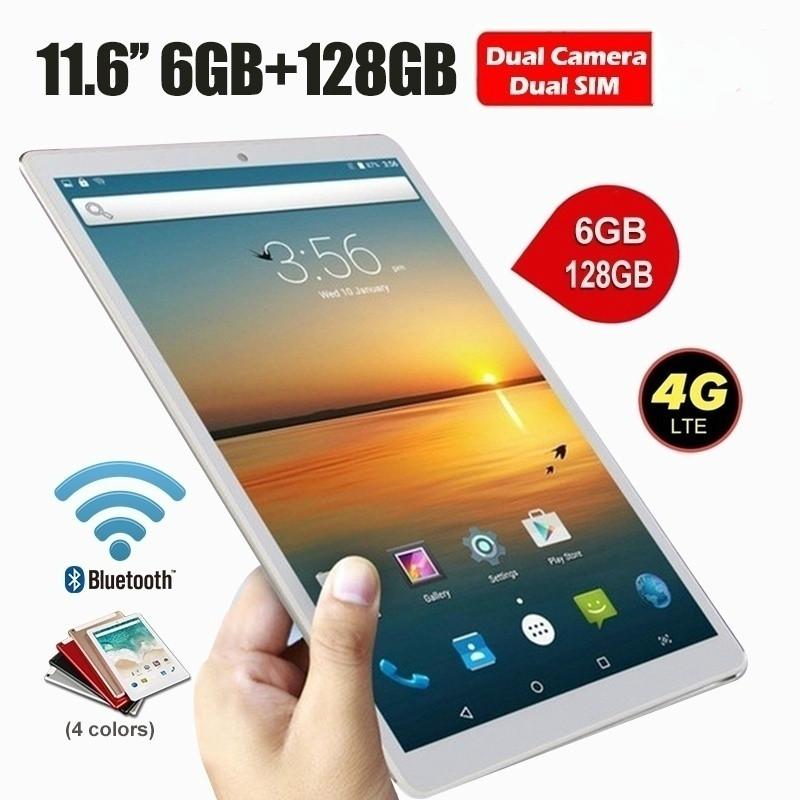 11,6 Zoll Smart Tablet PC 6GB RAM 128G ROM Große Speicher Tablets ...