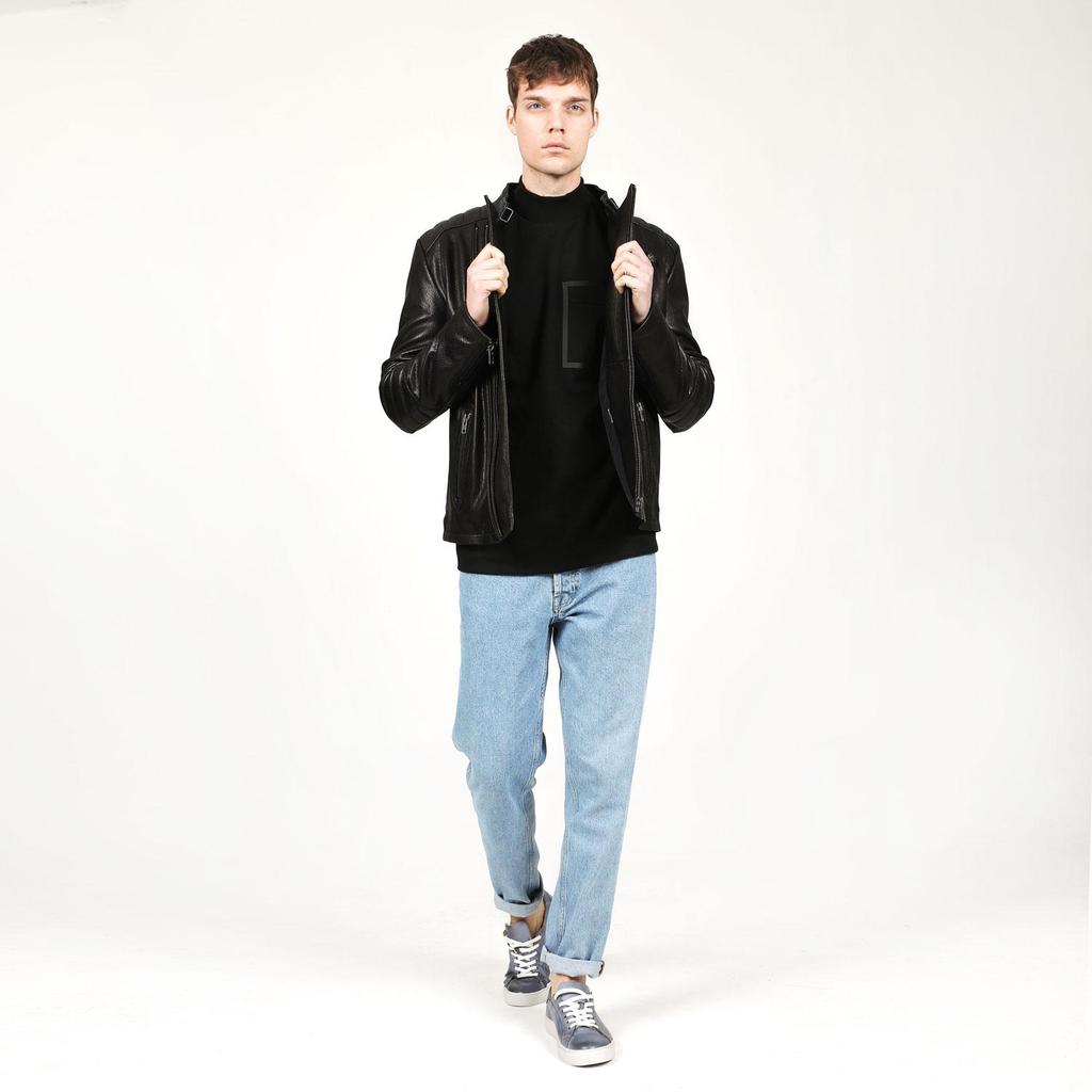 Jumbo Genuine, Real Leather Man, Male Mont