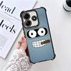 Cartoon Funny F-Futuramas Soft Phone Case For Xiaomi Redmi Note 14 15 Pro Plus 13 12 11S 11T 5G 10 9S 9 Plating Anti-Fall Fundas