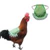 Poultry Pet Protection Back Wing Protector Hen Chicken Saddle Apron Jacket Co e