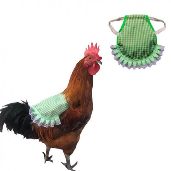 Poultry Pet Protection Back Wing Protector Hen Chicken Saddle Apron Jacket Co e