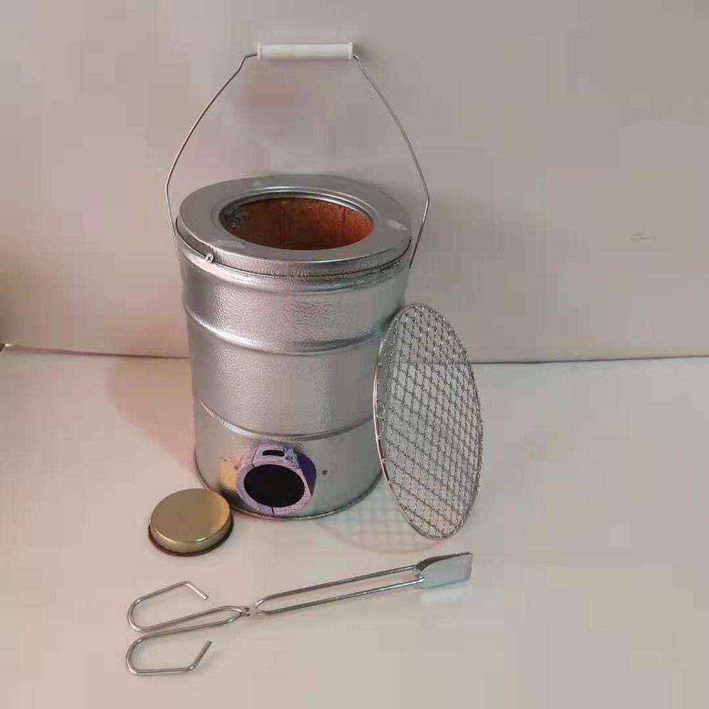 Compact Honeycomb Charcoal Stove for Household Heating and Boiling Water - Ideal for New Homes