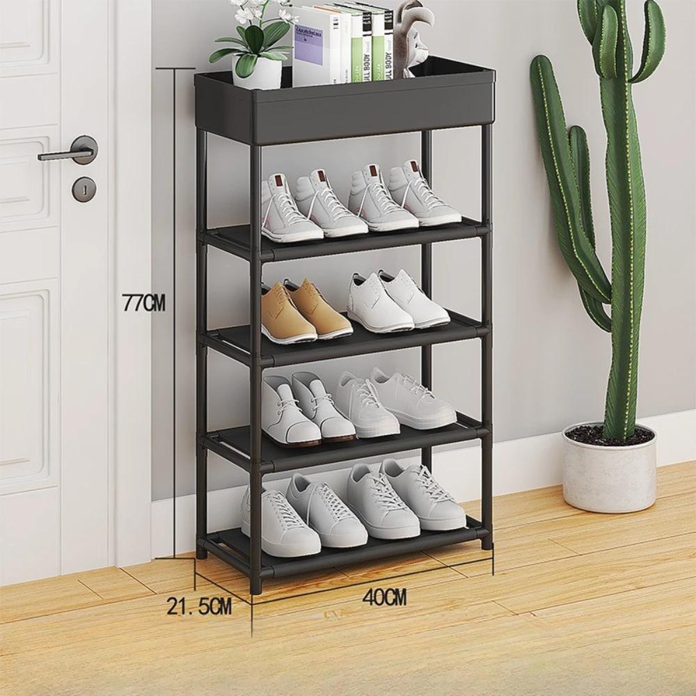 Simple and Multifunctional Assembly Storage Shoe Rack Assembly Shoe Rack Shoe Cabinet Storage Rack Square Dustproof Storage Rack