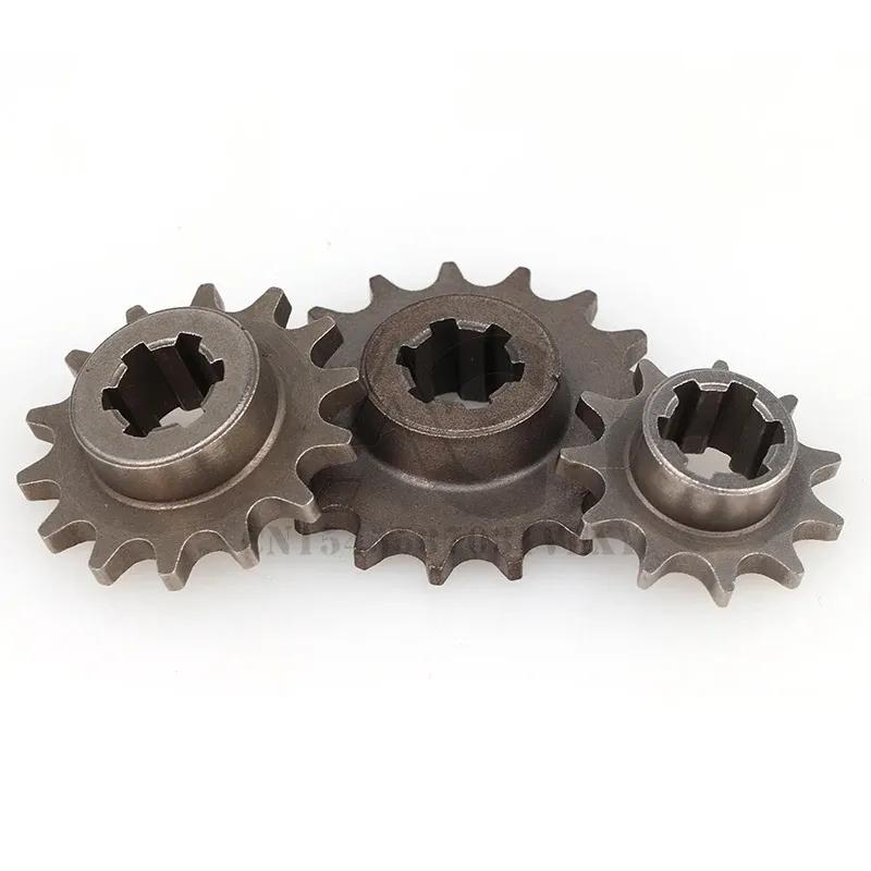49cc 43cc T8f Tooth Pinion Children's Atv Chains Mini Dirt Pit Bike 11  14 17 20 Tooth 2 Stroke Bike Moto Pocket Bike Sprocket