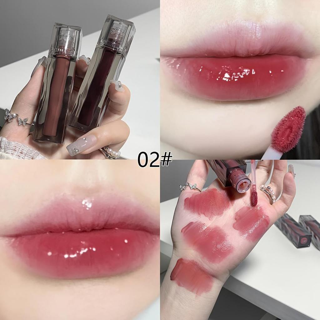 Hydraterende Lip Glaze Lip Plumping Non-Stick Lip Gloss Getinte Lippenbalsem met Hydraterende Eigenschappen Perfect voor Dagelijkse Make-up