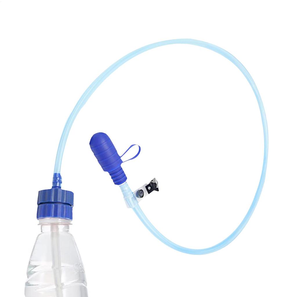 Water Bottle Drinking Tube with Double Adapter Hydration System Drink Tube Kit for Cycle Trekking Fishing Boating Camping