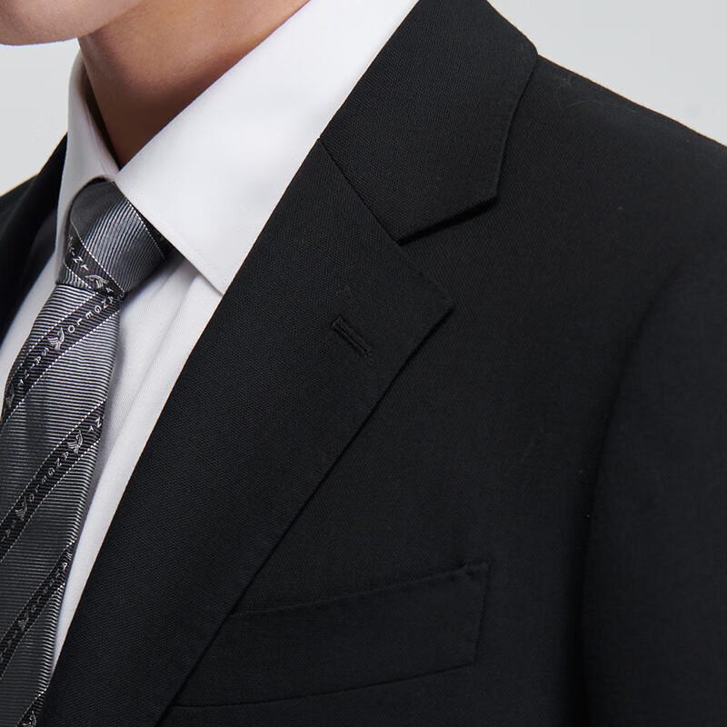 Men's Easy-Care Wool Blend Business Suit Collection