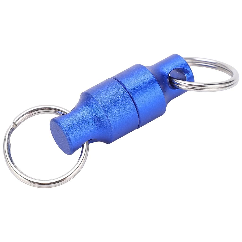Fly Fishing Magnetic Net Release with Carabiner Clip Aluminium Landing Net Release Holder