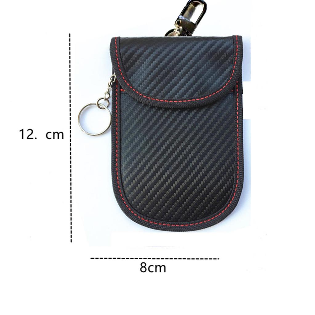 Compact Faraday Bag: Anti-Theft RFID & Signal Shielding for Mobile Phones & Car Keys