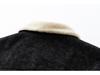 Men's Retro Corduroy Lambswool Winter Coat