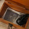 Wooden Storage Box Vintage Storage Case Miscellaneous Organizer Jewelry Box  Travel