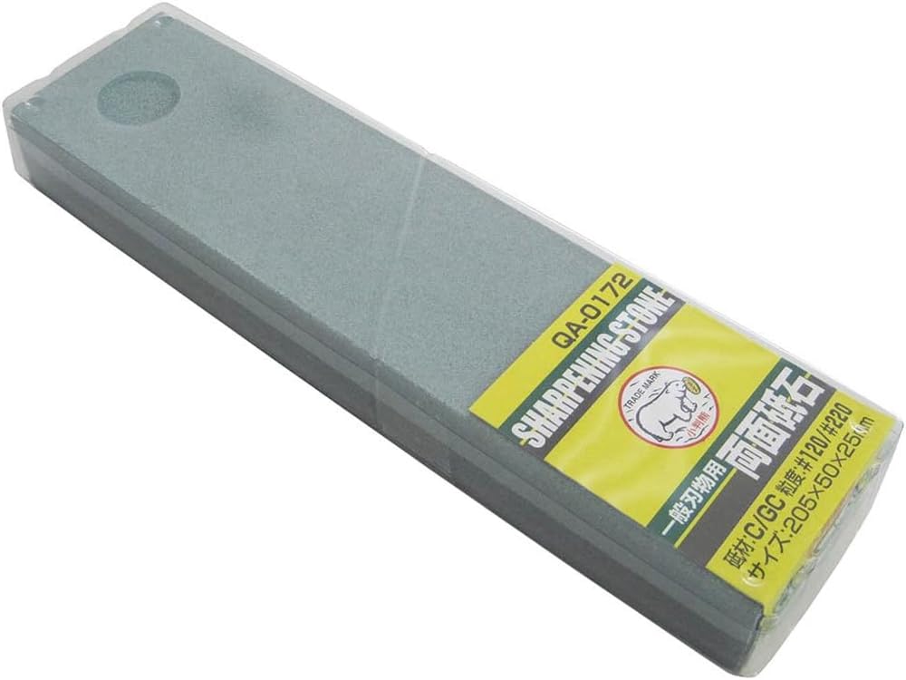 

Oval bear seal Whetstone for general knives in case #120/#220 QA-0172 серый