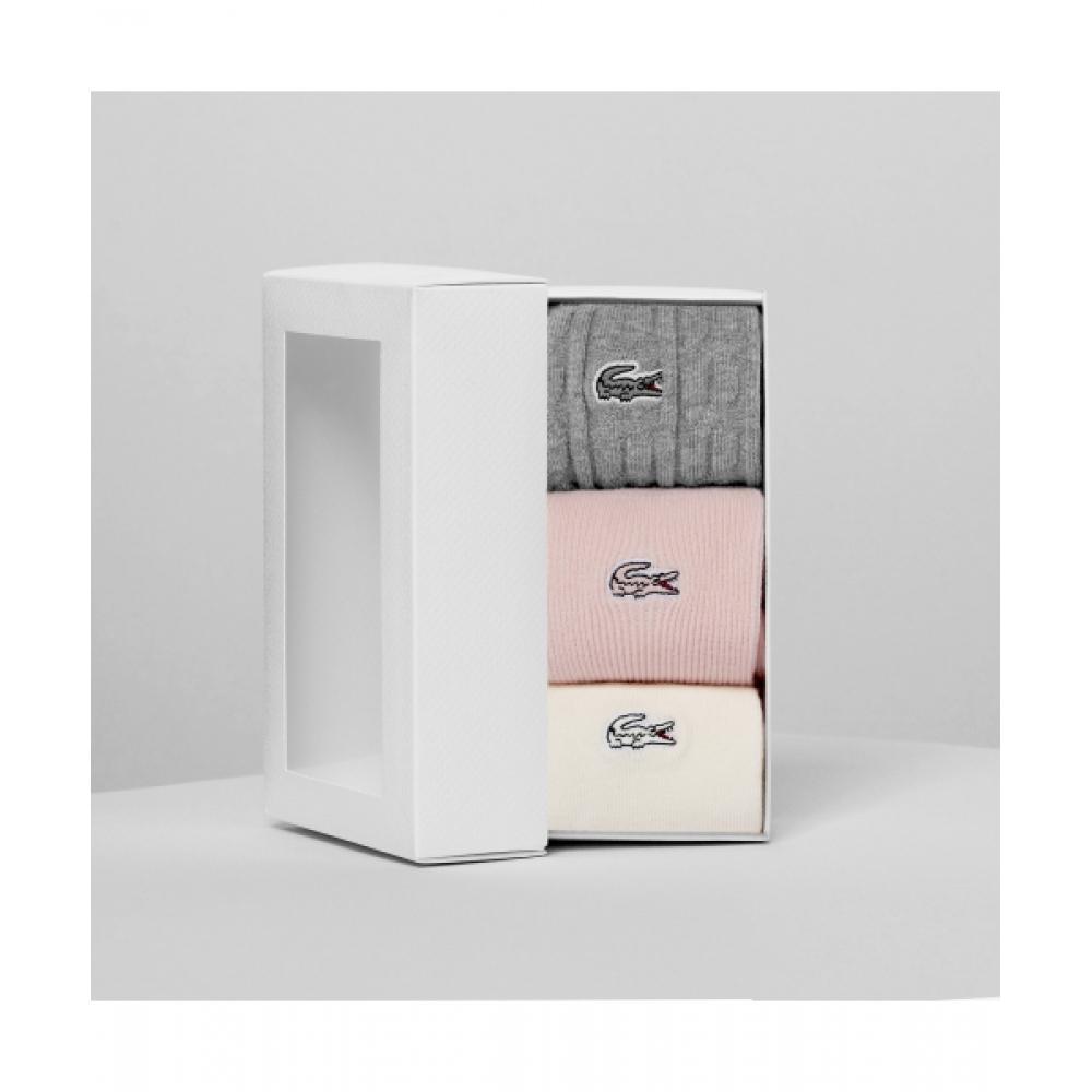 

LacoSte Women S Triple Bundle SockS [light Peach] 0TU