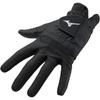 MIZUNO RV Golf Synthetic Synthetic Leather and Synthetic 5MJML353 Gloves, Men's, Left-Handed, Palm Leather, Back Fiber, Black, 23cm,