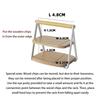 1/12 Dollhouse Food Pallet Rack Mini Tray Holder Model Dollhouse Kitchen Furniture Decoration Dolls House Scene Decor Accessory