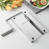 Stainless Steel Cheese Slicer Adjustable with Clear Measurement Scale Rustproof Cutter for Home Kitchen Cooking Use