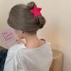 Trendy Cool Shiny Star Hair Clips Claw Y2K Accessories Punk Irregular Pentagram Women Girl Hairpin Party Hair Accessories