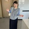 Plus Size Women's Retro Jacquard Sweater Coat, 2025 Winter Loose Knit Cardigan, Style 23538
