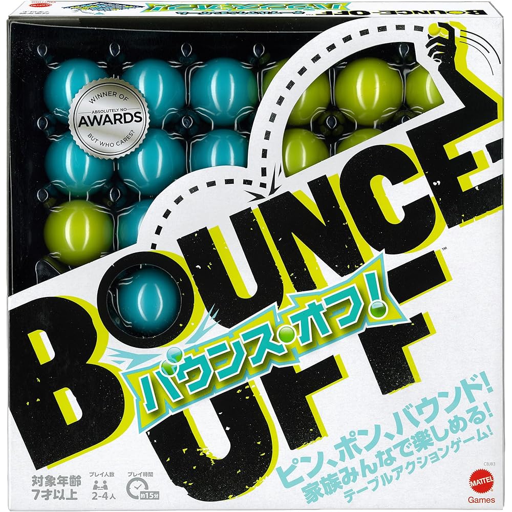 

Mattel Bounce Off Board Game Party Game for 2-4 Players Ages 7 and Up