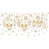 Multicolor Eid Mubarak Wall Stickers Star Moon Lantern Castle Ramadan Kareem Decals Eid Al-fitr Accessories Mural Bedroom