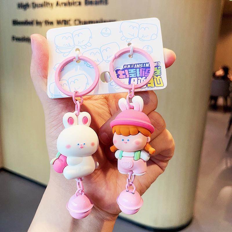 Couple Cartoon Keychains Charming Bag Decorations Great Gifts For