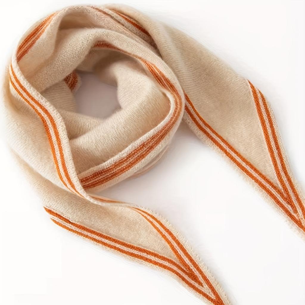 100% Australian Wool Scarf for Women and Men, Autumn Winter Thermal Versatile Neck Warmer with Brand Matching