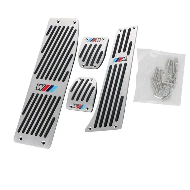 OWWHP1 2025 Car For BMW 1set aluminum car accelerator pedal mat Car accessories for BMW F01 F02 F10 F20 F30 F31 F34 F48 F87