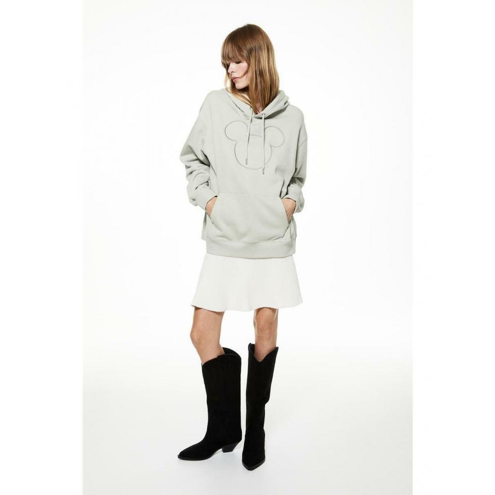

H&M Design Светло-шалфейный худи с Микки Маусом 1091235028