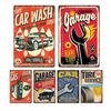 Vintage CAR WASH Metal Plaque Perfect Decor for Gas Station Garage Club Home Durable Tin Sign Artistic Painting Size Xcm