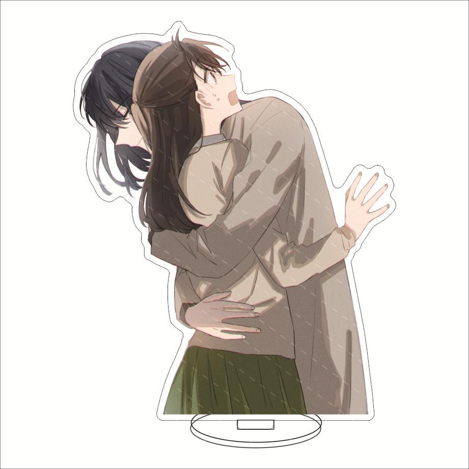 Anime Suzumeno Tojimari Suzume Movie Acrylic Stand Model Plate Decoration Desk Figure Display Girl Gift Artist Products Standee