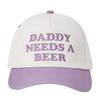 DADDY NEEDS A BEER Baseball Cap Letter Embroidery Visor Fashion Snapback Hat  Outdoor