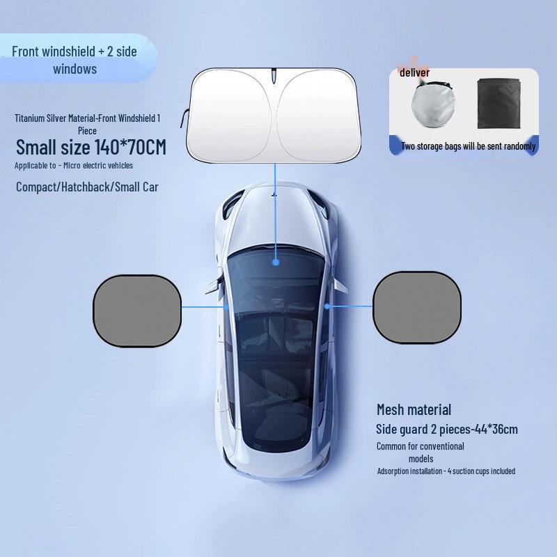 Custom Logo Car Windshield Sunshade - Heat & UV Protection Summer Visor