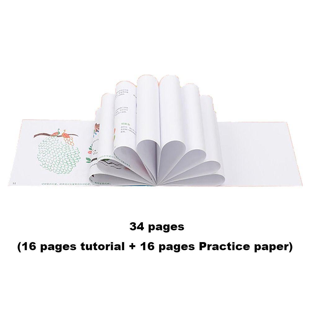 Drawing Toys Finger Paint Set Handmade Drawing Toys 12/24 Color Finger Painting Ink Pad Education Montessori Learning