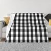 Schottischer Tartan Ein Kariertes Plaid-Webmuster Decke Fleece Flanell Kariert Bauernhaus Büffel Überwurfdecken Tagesdecke