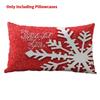 Charming Christmas Cartoon Linen Cushion Cover For Living Room Or Bedroom