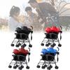 Wheeled Six Twin Baby Stroller Ultra Lightweight Fold Multi Functional Stroller