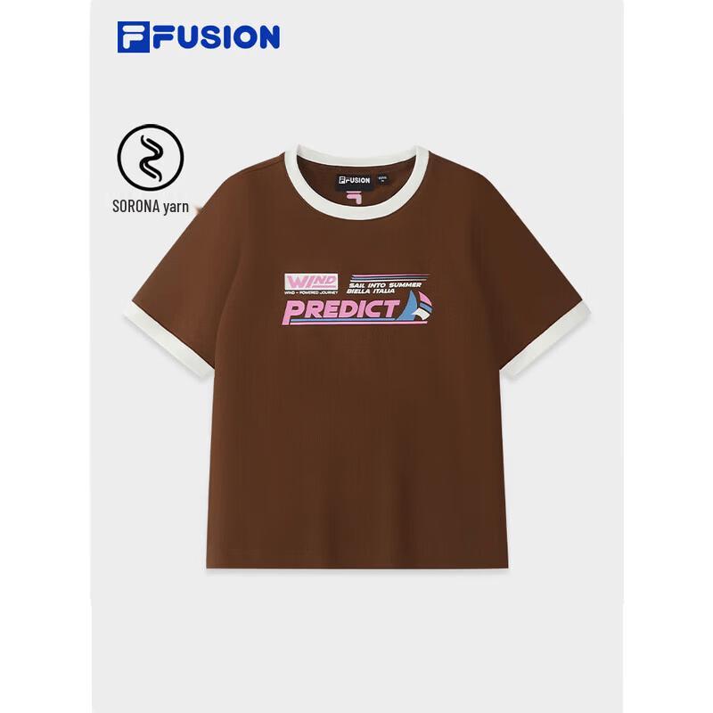 FILA FUSION Women's Colorblock Knit T-Shirt