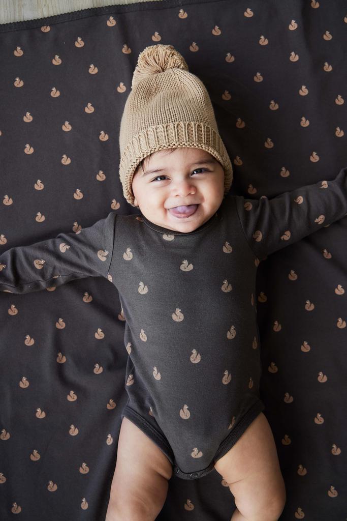OC Long Sleeve Bodysuit Fox Cubs Wolf JBCO245523 Baby DBRW 90 [Jamie Kay]